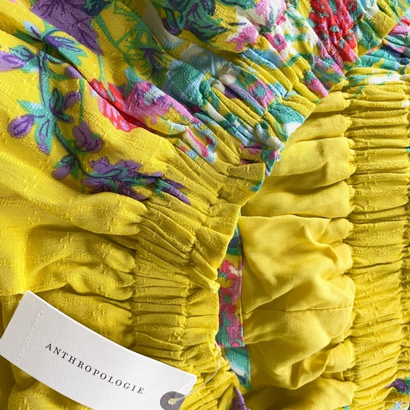 ANTHROPOLOGIE Eliora Off-The-Shoulder Maxi DRESS - Picture 7 of 15